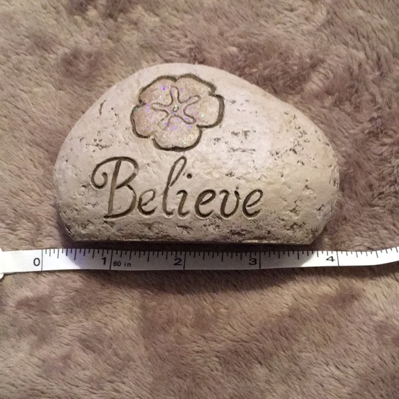 Believe inspirational stone. See pics for measurements plz. - Picture 5 of 7